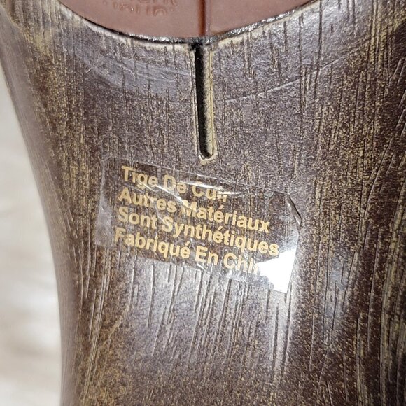 CLARKS Unstructured Womens 10 Tan Leather Slip On Comfort Clogs Mules Boho Comfy - Picture 12 of 13